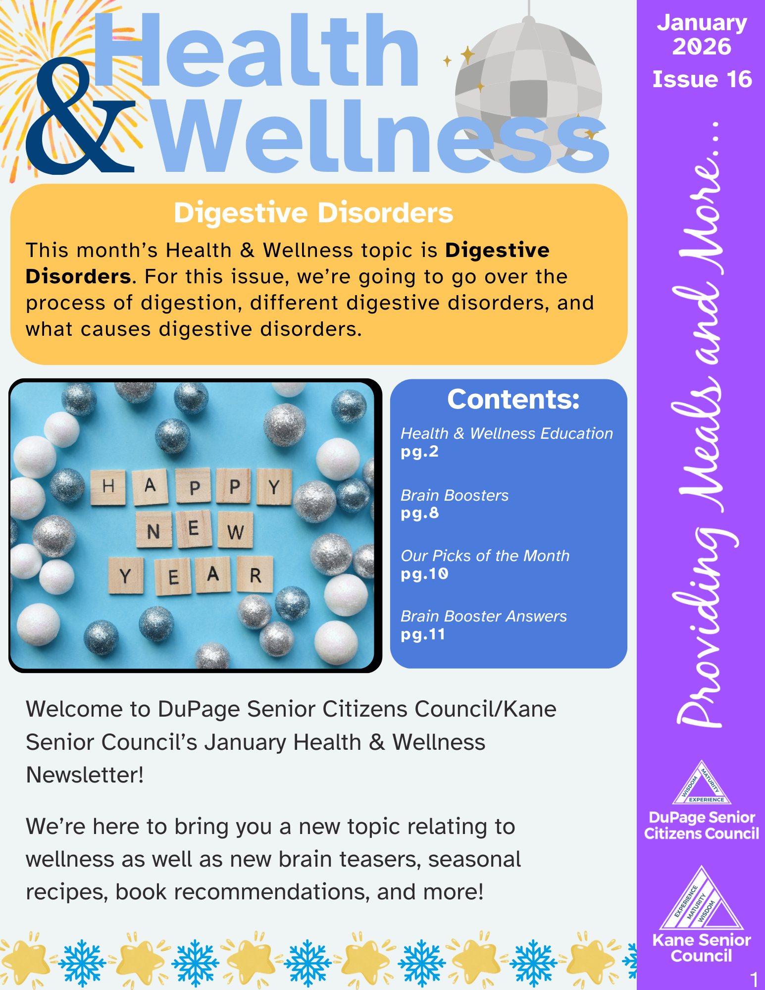 January 2026 Health & Wellness Newsletter