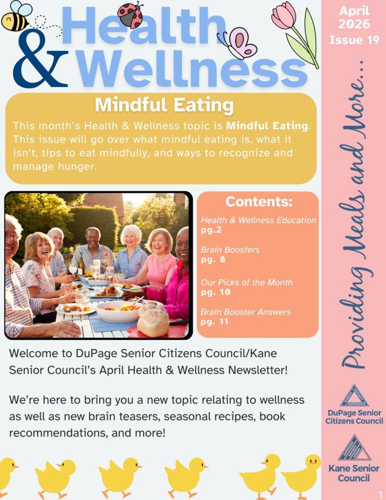 April 2026 Health & Wellness Newsletter